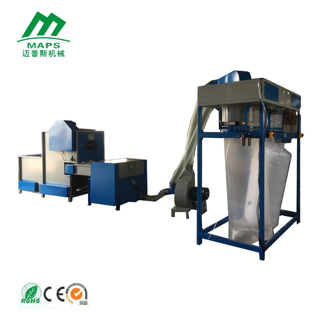 Бейсбольная ватный тампон делая машину полиэстер шар из волокна для заполнения подушек AV 750A