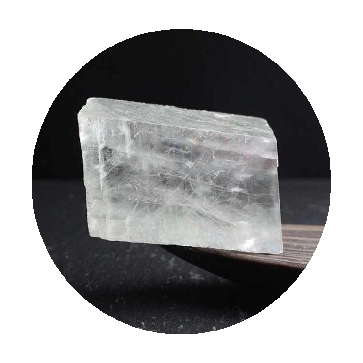 Wholesale Natural Mineral Rough Clear White Iceland Spar Optical Calcite Cube Stones