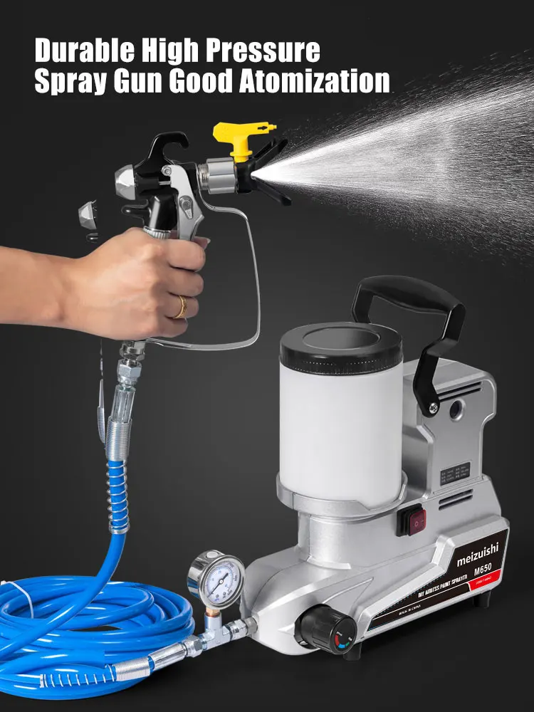 2024 New 1200W Airless Paint Sprayer Machine Electric High Pressure Airless Spray Machine Latex Paint