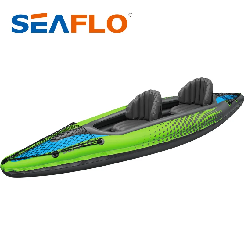 Wholesale PVC Boat Tandem Kayak Inflatable Canoe 2 Person Inflatable Kayak