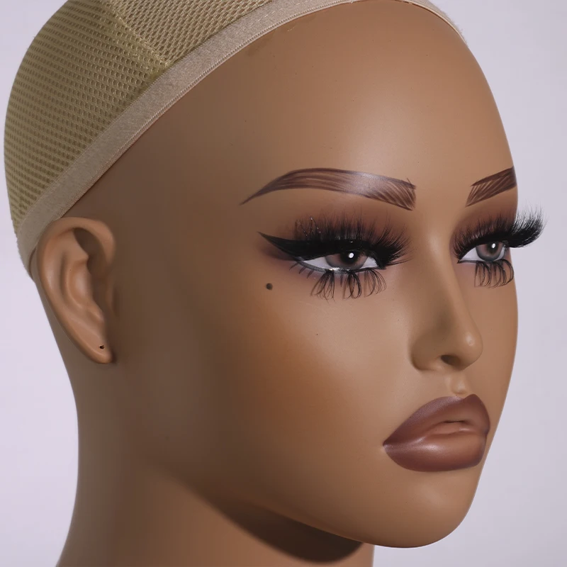 Africa America female mannequin head for wig display  mannequin for Hats display