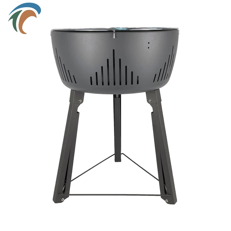 No smoke charcoal bbq grill bbq charcoal grill 60cm 22 cm