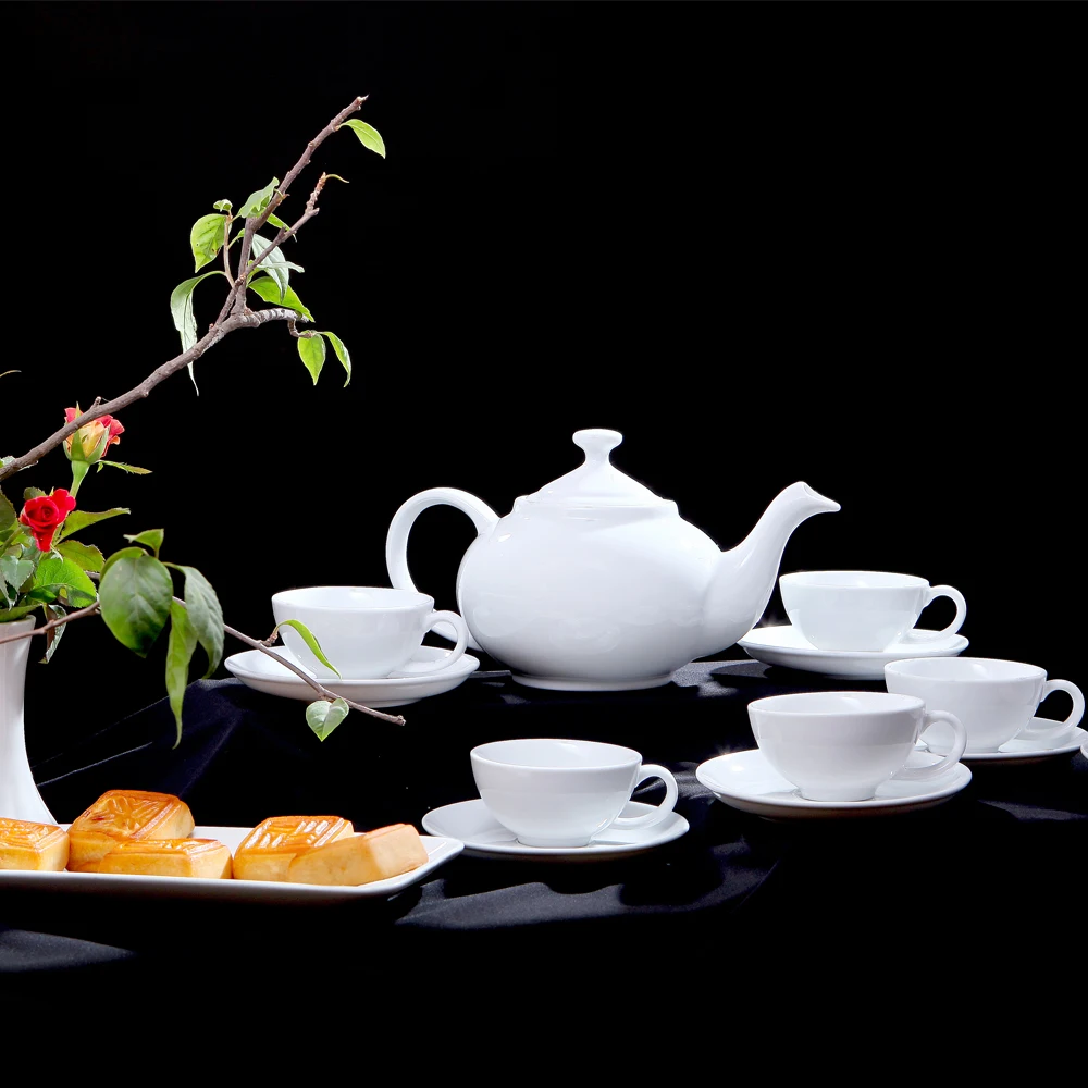 OEM Ceramic Tea Set -  High quality Enamel Teapot set with heat resistant and customized package as gift from Viet Nam