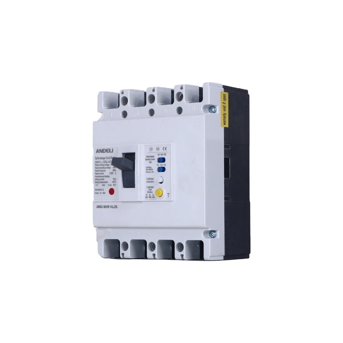  ANDELI AM1L-125/4300 10 16 20 25 32 40 50 63 80 100 amp электрический выключатель elcb 60a 100a