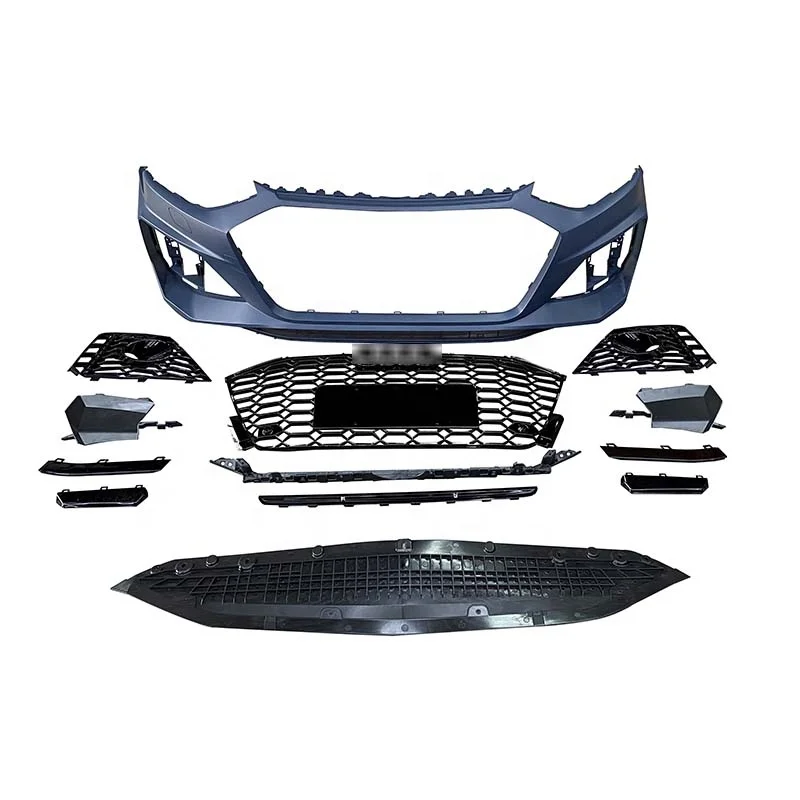 Genuine Car bumpers For 2020-2021 A4 A4L S4 Upgrade RS4 Body kits Front Bumper With Grille