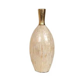 High quality mother of pearl flower vase for home decor and wedding wholesale