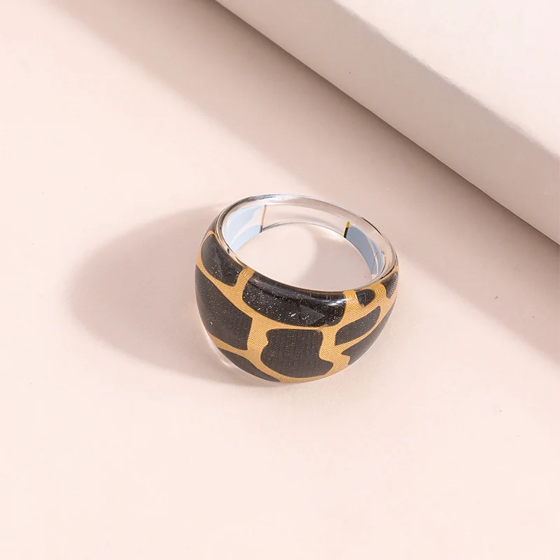 Hot Sales Simple and Fashionable Couple Plastic Ring