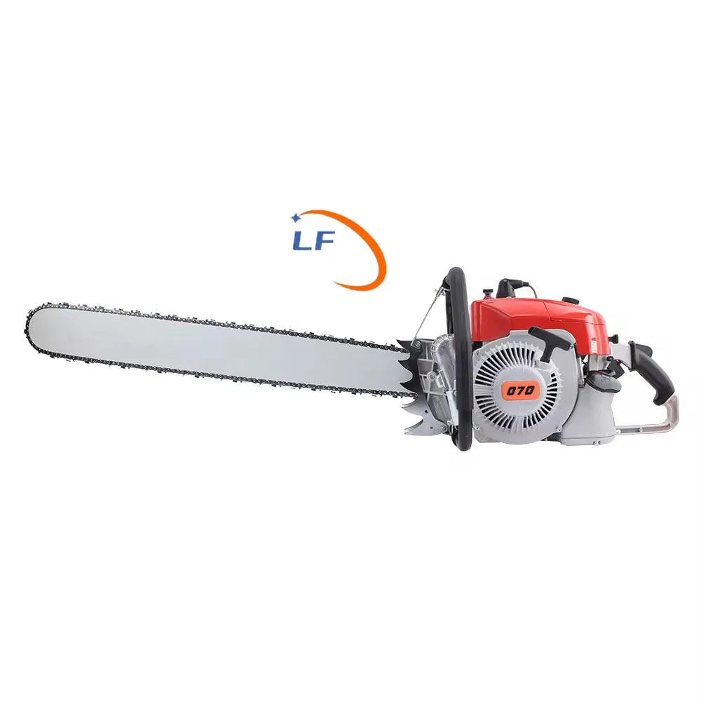tree cutting chainsaw petrol 52cc heavy duty chain saw with automatic lubrication