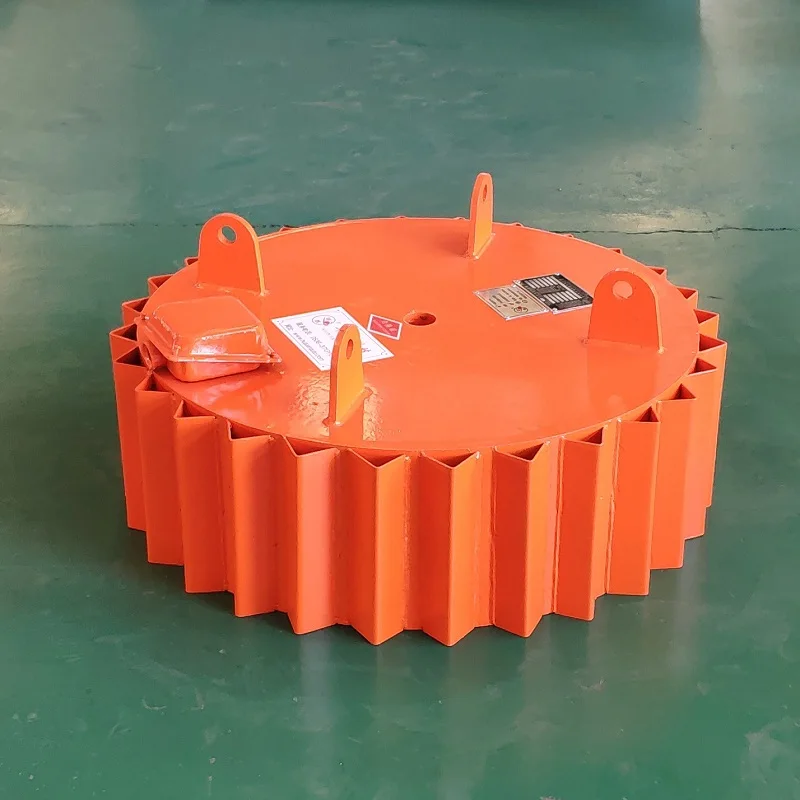 rcdb manual cleaning suspended electromagnets separating separator for solid waste sorting