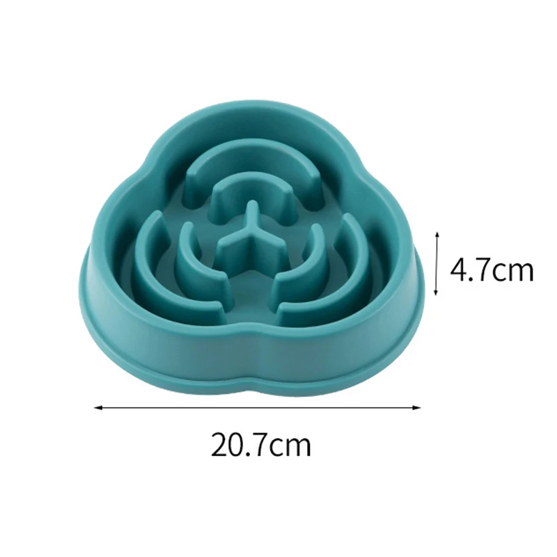 Pet Dog Cat Slow Food Bowl Anti-choking Slow Feeder Non-slip Thickened Bowl Food Dispenser Eating Healthy Pet Supplies