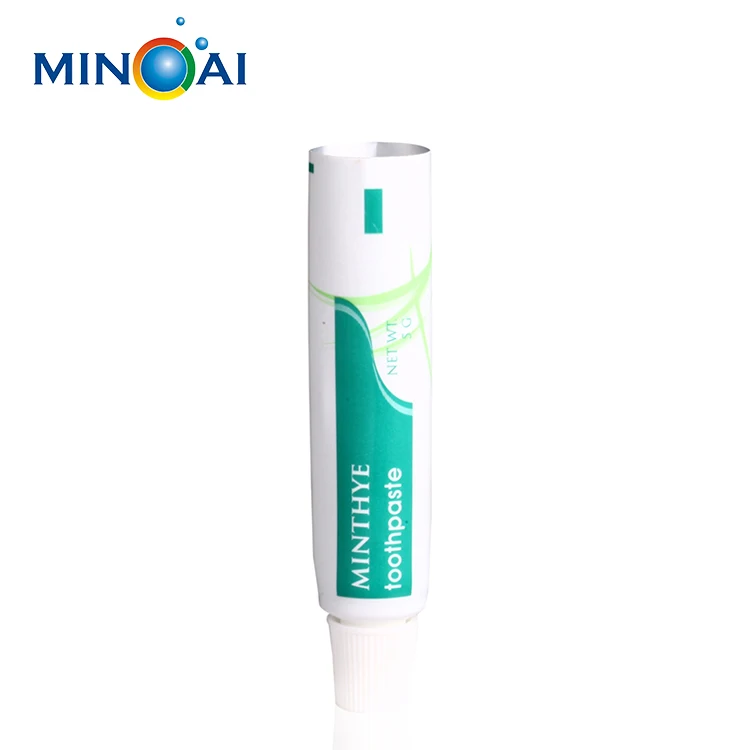 12.7mm Empty Plastic Hotel Travel Toothpaste Packaging Tube