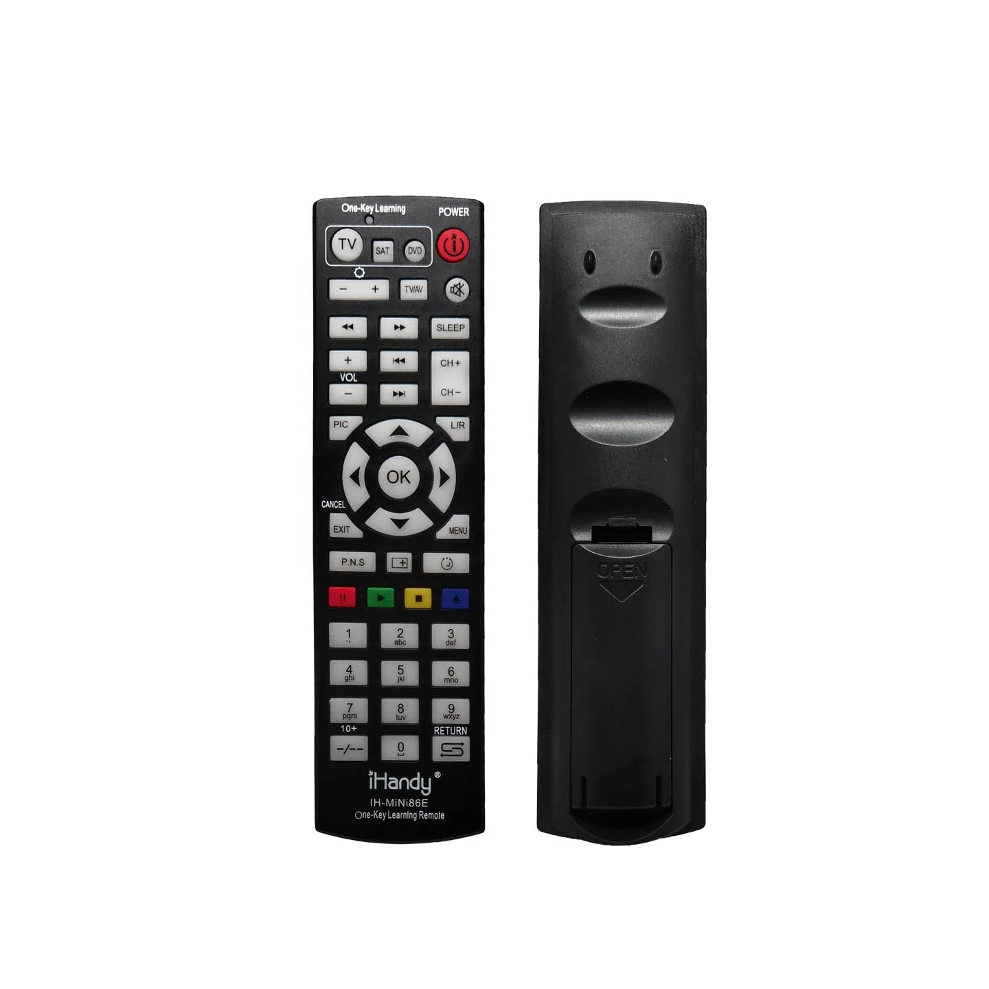 ihandy MINI86E learning code remote control learn from tv dvd sat set up box device ir remote control can be customized
