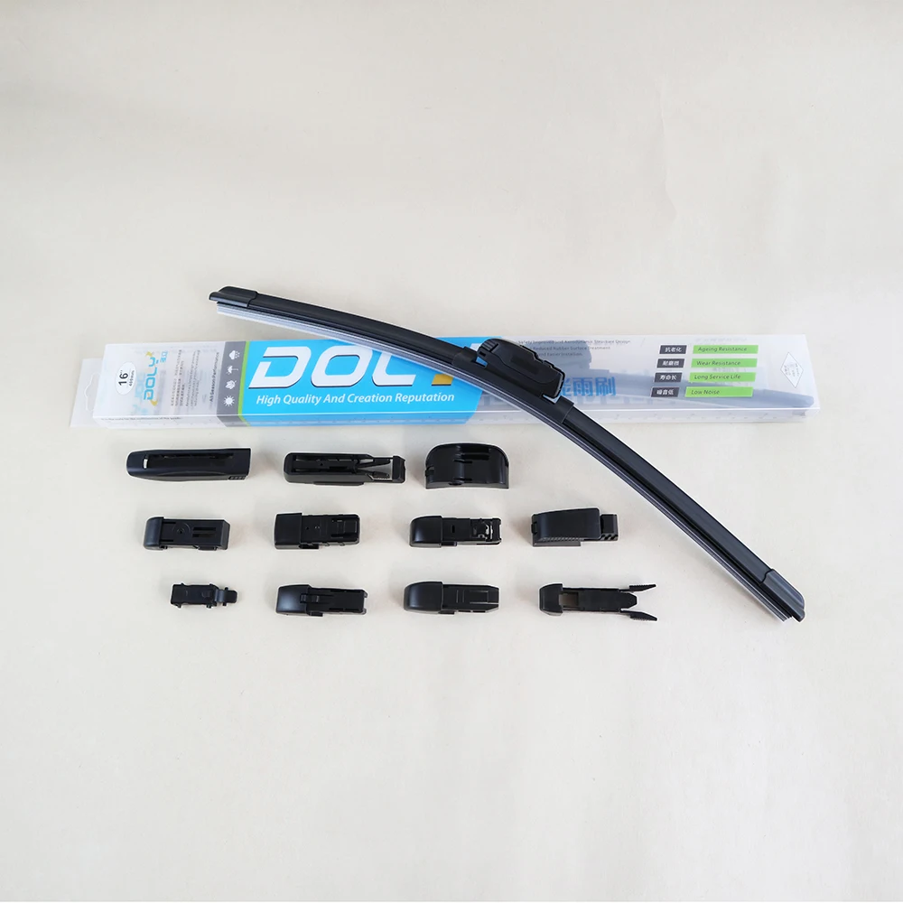 Wholesale Manufacturer Soft Rubber Frameless Car Wipers Front Wiper Blade