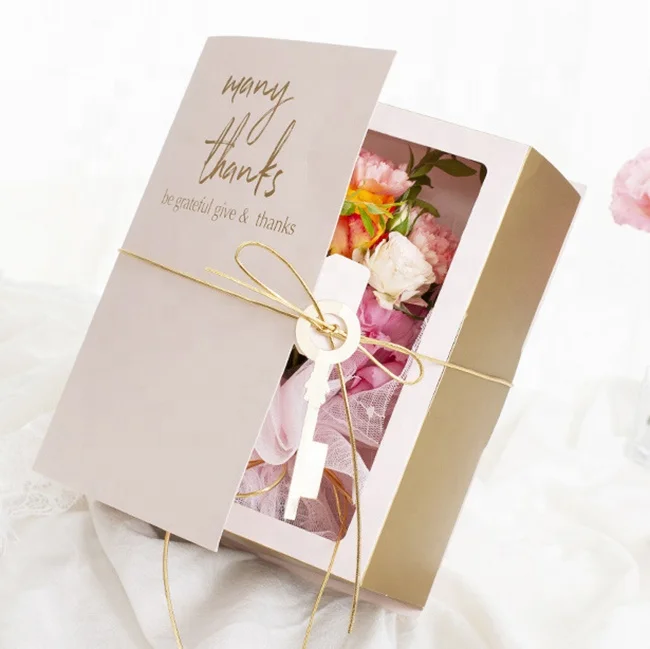 Chengruo Custom Emballage Caja Regalo Handmade Cardboard Hollow Decorative Book Shape Gift Box Flower Packaging For Gift Jewelry