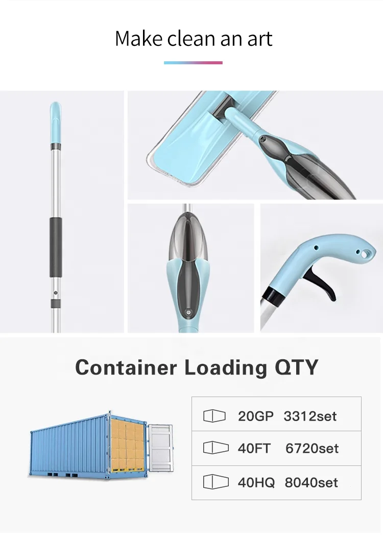 2024 china suppliers double sided microfiber flat mop double sided spray mop mop supplier