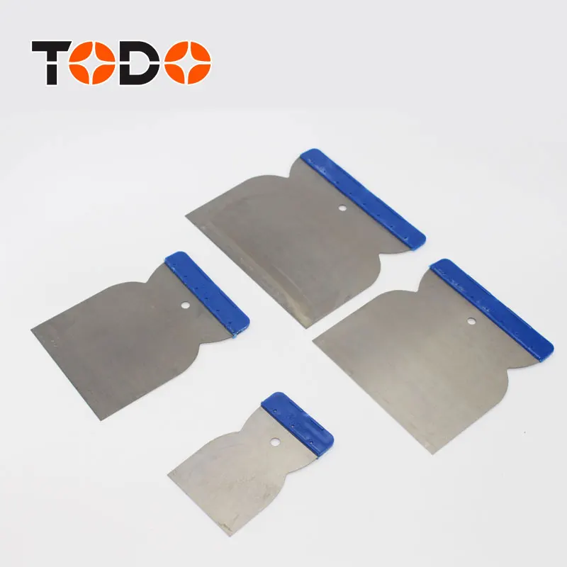 TODO drywall tools 4PCS Japanese spatula metal paint scraper set