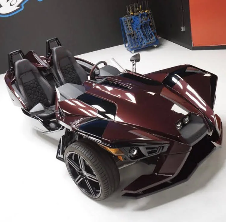 READY TO SHIP 2021 LATEST Po-laris Slingshots SL 3 Wheel Motorcycle CUSTOMISED AND ASSEMBLED with free clearance