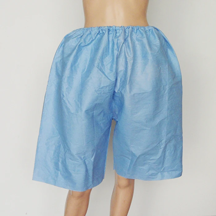 Non Woven Disposable Boxers Shorts Underwear Factory Boxers Shorts