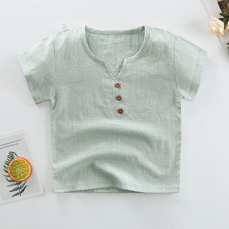 
Factory cheap shipping high quality round neck children t shirt with funny print 