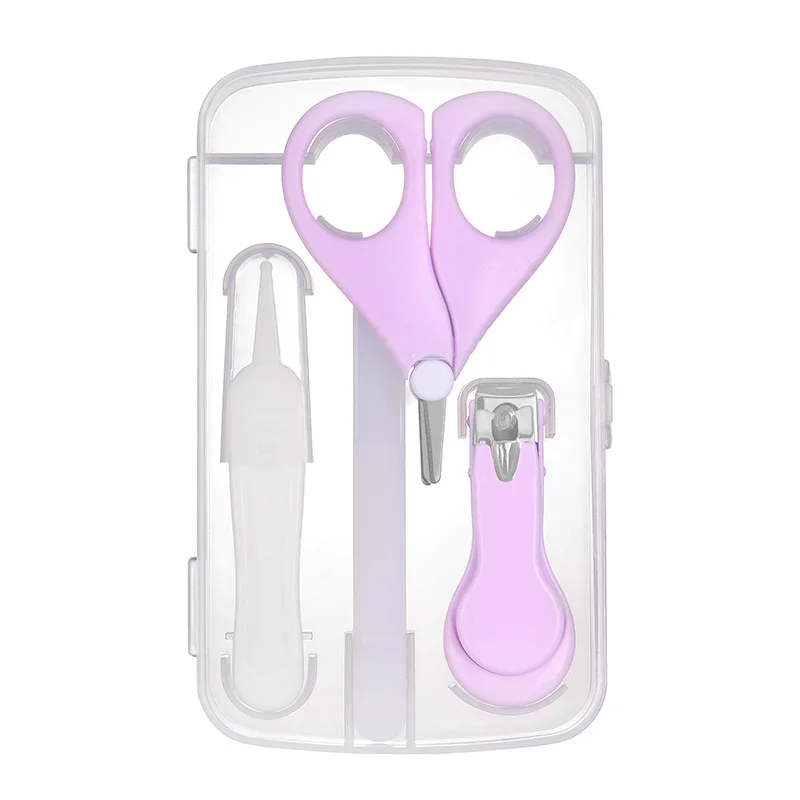 4 Pieces Baby Nail Care Set Newborn Baby Nail Clipper Kit Baby Nail Cutter
