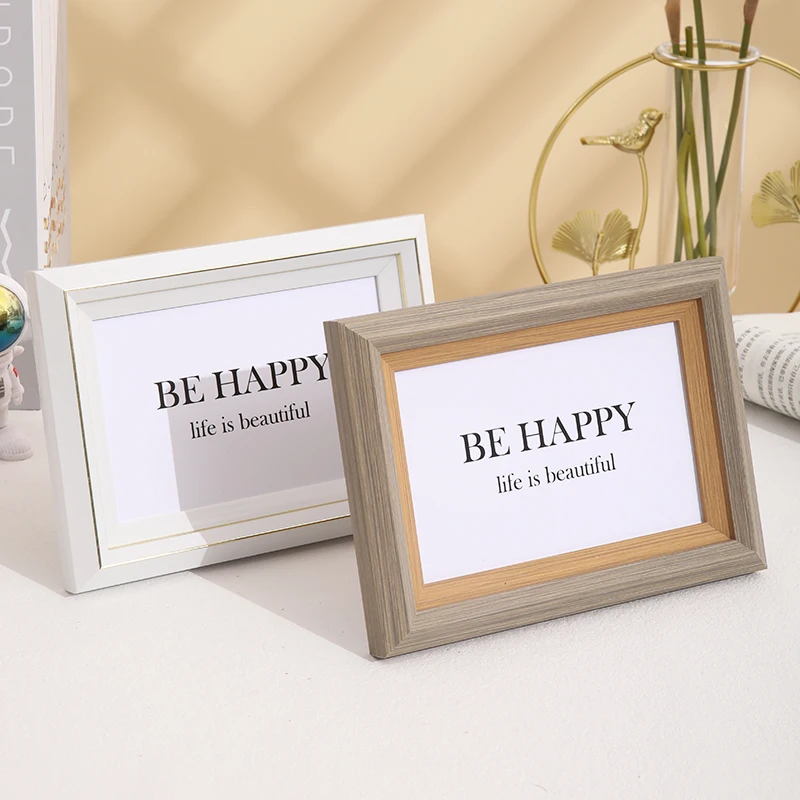 Wholesale Hot Selling Classic Design Handmade Picture Frame Plastic Display Picture Frame Wedding Decoration Picture Frames