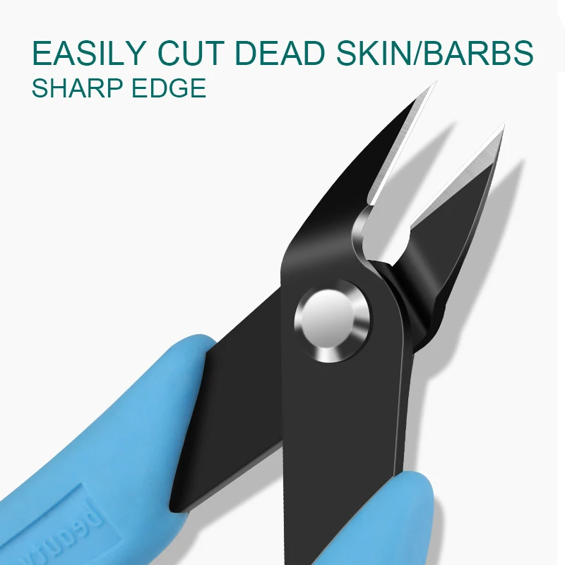 Large Sharp Professional Heavy-duty Cutter Unloading Manicure Kit Nipper Scissors Nail Clipper For Nail Rhinestones Removal