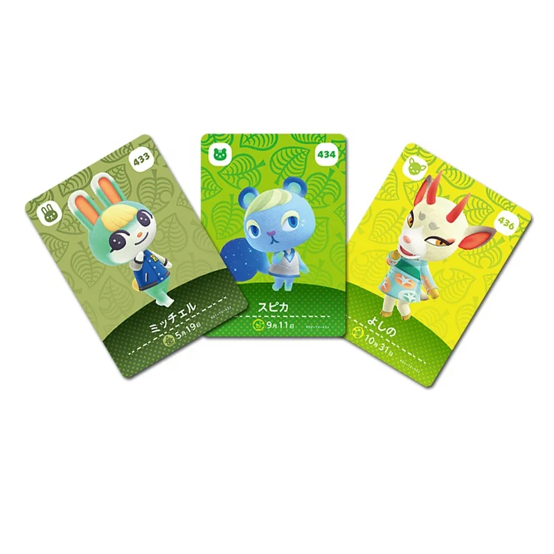 48 in 1 Series 5 Character Animal Crossing Nfc Amiibo Card Set For Nintendo Switch OLED Lite