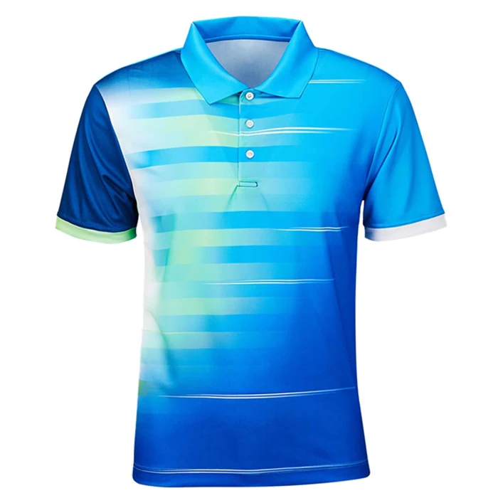 Custom Made Breathable Women Turnneck Badminton T Shirt Wholesale Sublimation Adult Badminton Wear