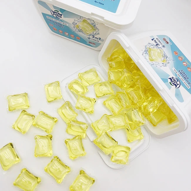 Wow Laundry Capsules Case 4-In-1 Laundry Capsules Factory Direct Sale