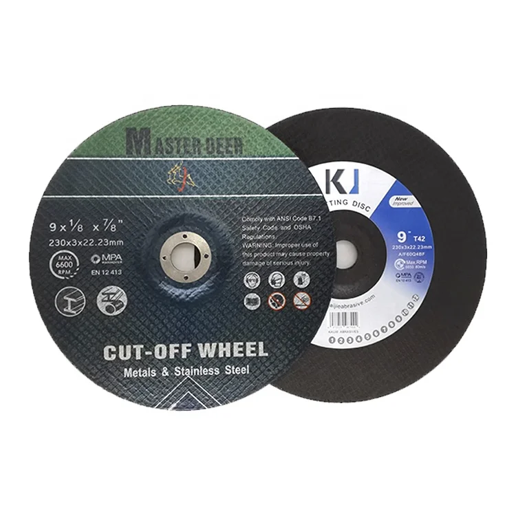 
cut off wheel cutting disc 230 MM resin cutting wheels for metal 9 inch 