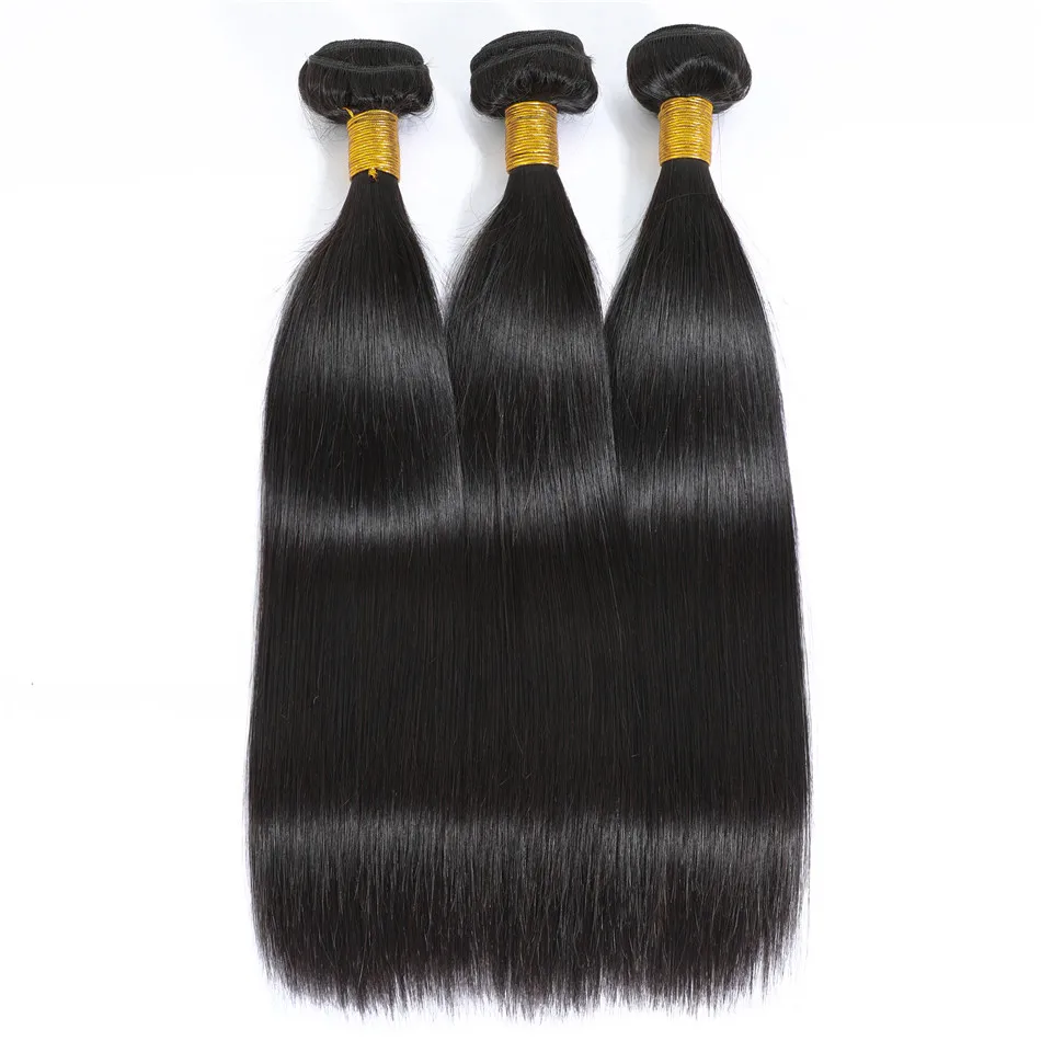 Virgin Hair 9A 10A 12A Grade Cuticle Aligned Human Hair Free Sample Mink Brazilian Bone Straight Hair Extensions Bundles