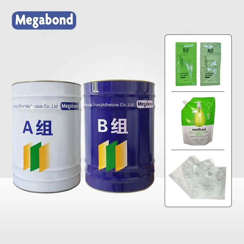 WP8057 two-component solventless adhesive for film laminating glue for plastic packaging laminating