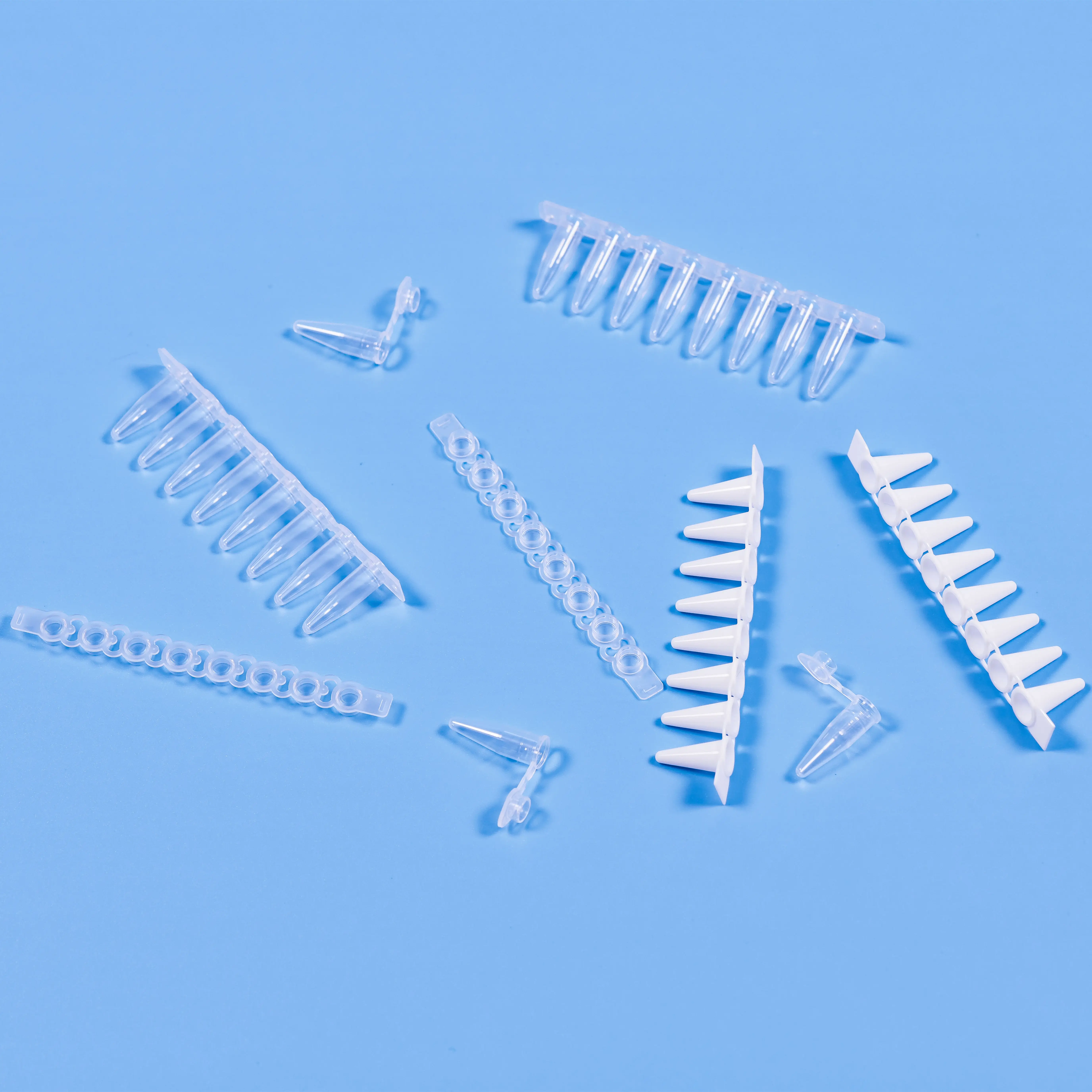 0 2 мл ПЦР-трубка с плоской крышкой