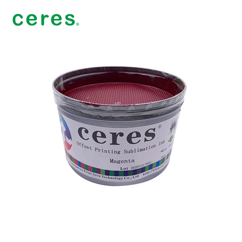 YELLOW Offset printing sublimation ink for Wear-resistant, sun-fast, not easy to fade and crack