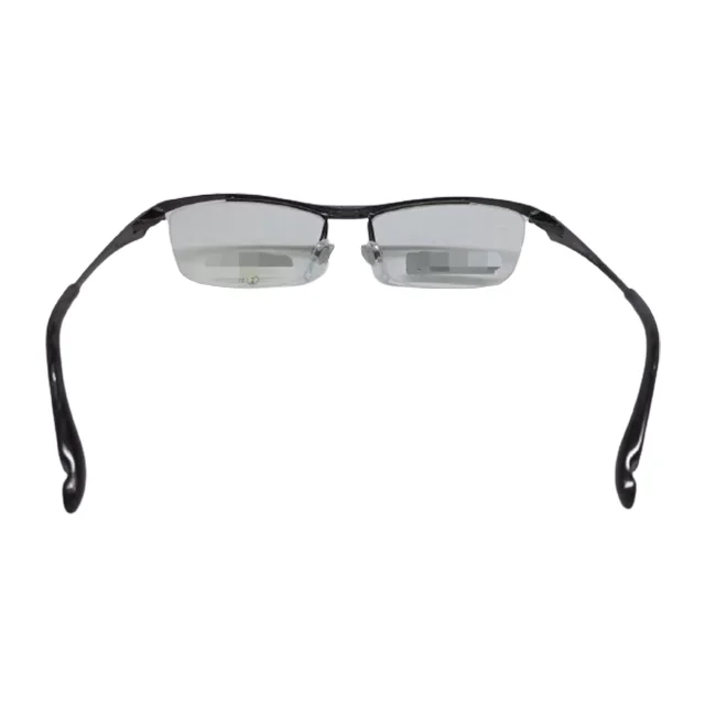 OEM Desigher Titanium Eyewear Rimless Eyeglasses Clipon style Fashion Glasses Vintage Sungasses Unisex Special hinge in front