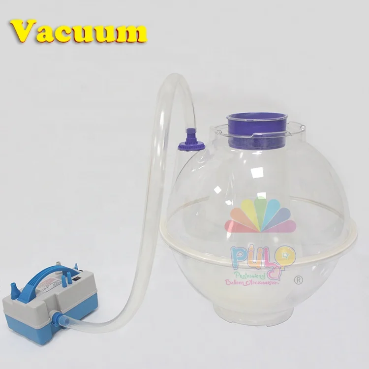 New Developed 45cm Inflator and Vacuum Dual Function Super Globo Stuffer Balloon Stuffing Machine for Gifts in A Balloon