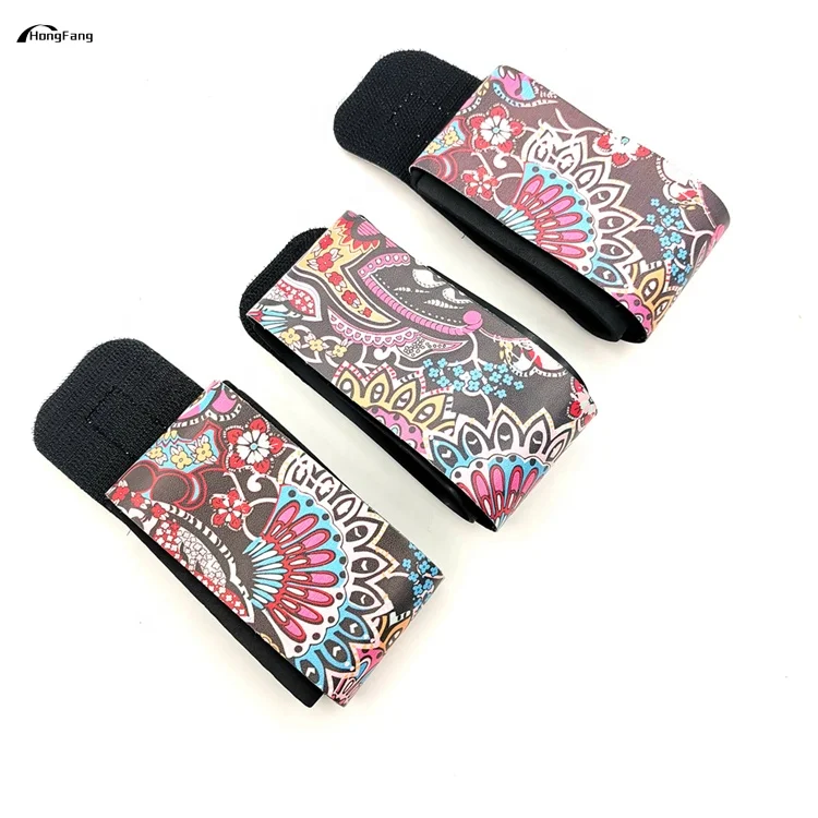 Premium Custom Printed Rubber Alpine Nordic Cross Country Ski Strap