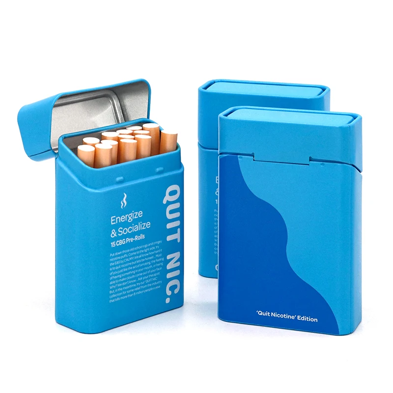 Customized Logo Available Cigar Case In High Premium Quality For Cigarette Storage Holder Box Smoking Accessories For Smoker