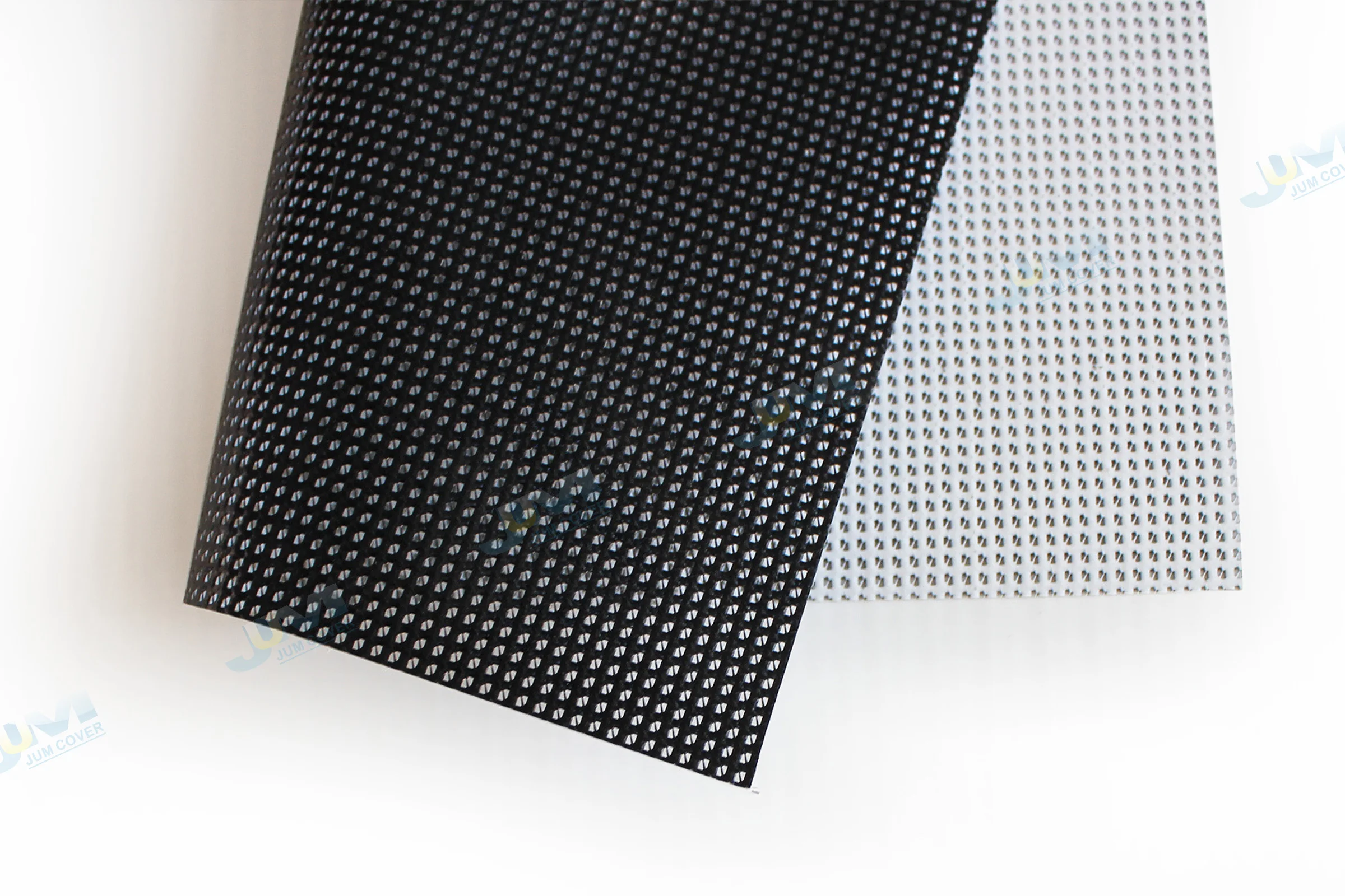 PVC Mesh Fabric PVC Coated Polyester Vinyl Woven Outdoor Mesh Fabric