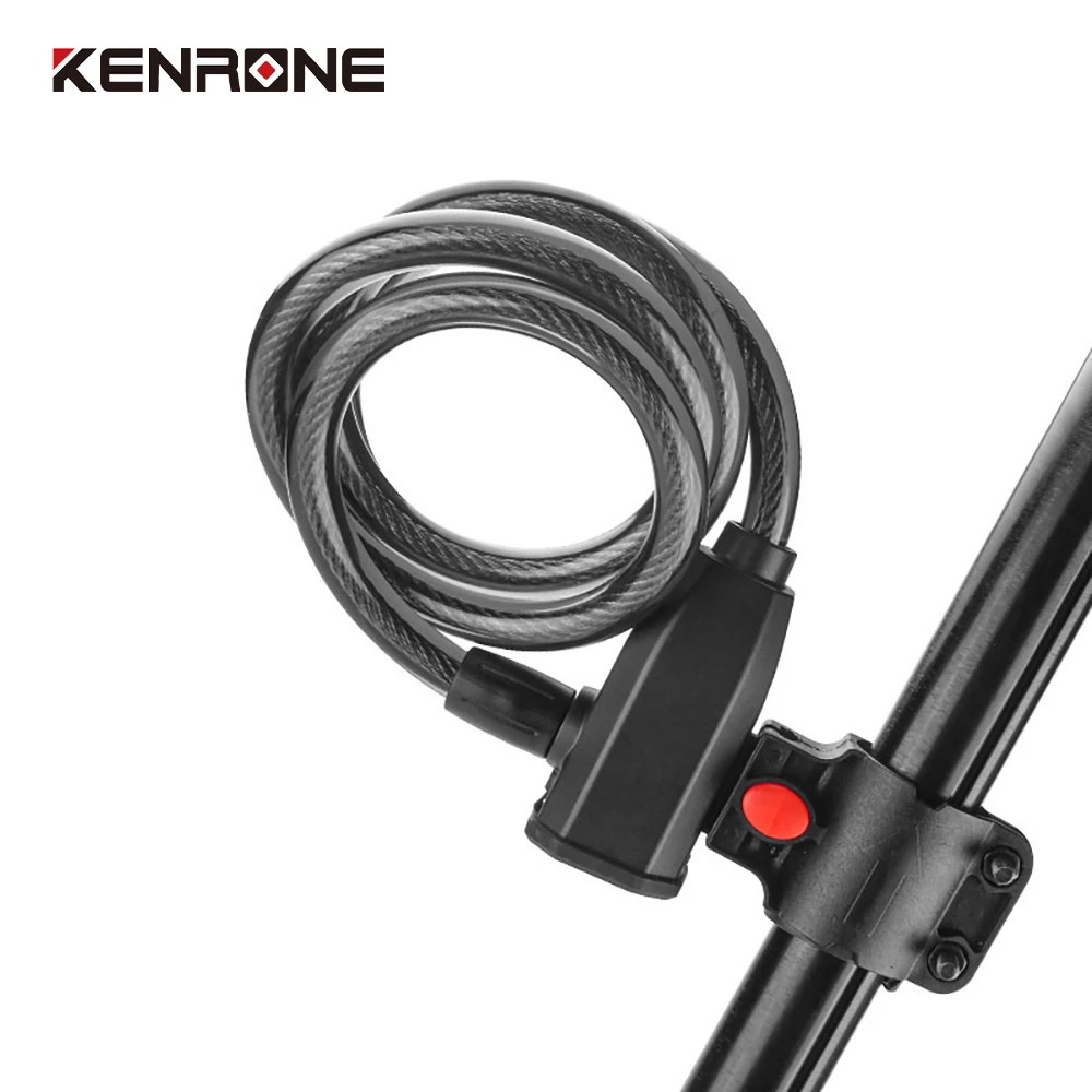 Bicycle Fingerprint Steel Cable Battery Car Motorcycle Portable Bicycle Lock Smart Lock For Bike