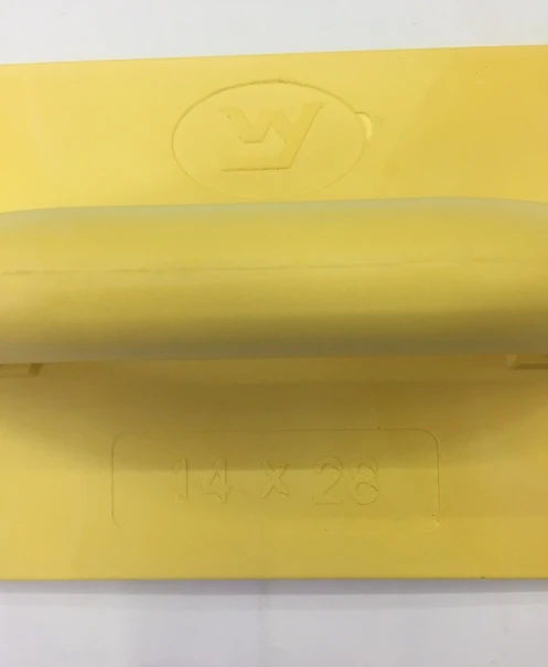 12*24 14*28 18*32 20*36 PU Yellow Polyurethane Flat Trowel Craftsman Tools Trowel