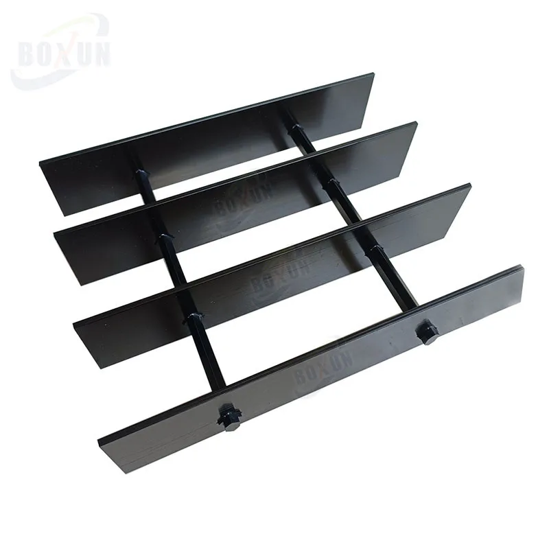 Heavy Duty Light weight aluminum grate Anodized Aluminum 6063 grating walkway Platform Aluminum bar grating panels