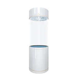 Cleair Aquatics Acrylic Aquarium Fish Tank  48/60/80 Cylinder LS-Y Series