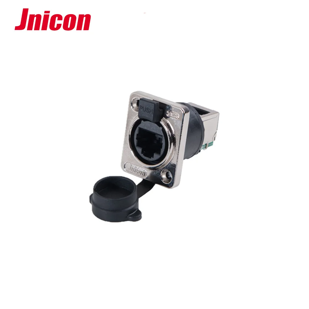 Rj45 прямой тип сигнальной панели двойной IP44 разъем