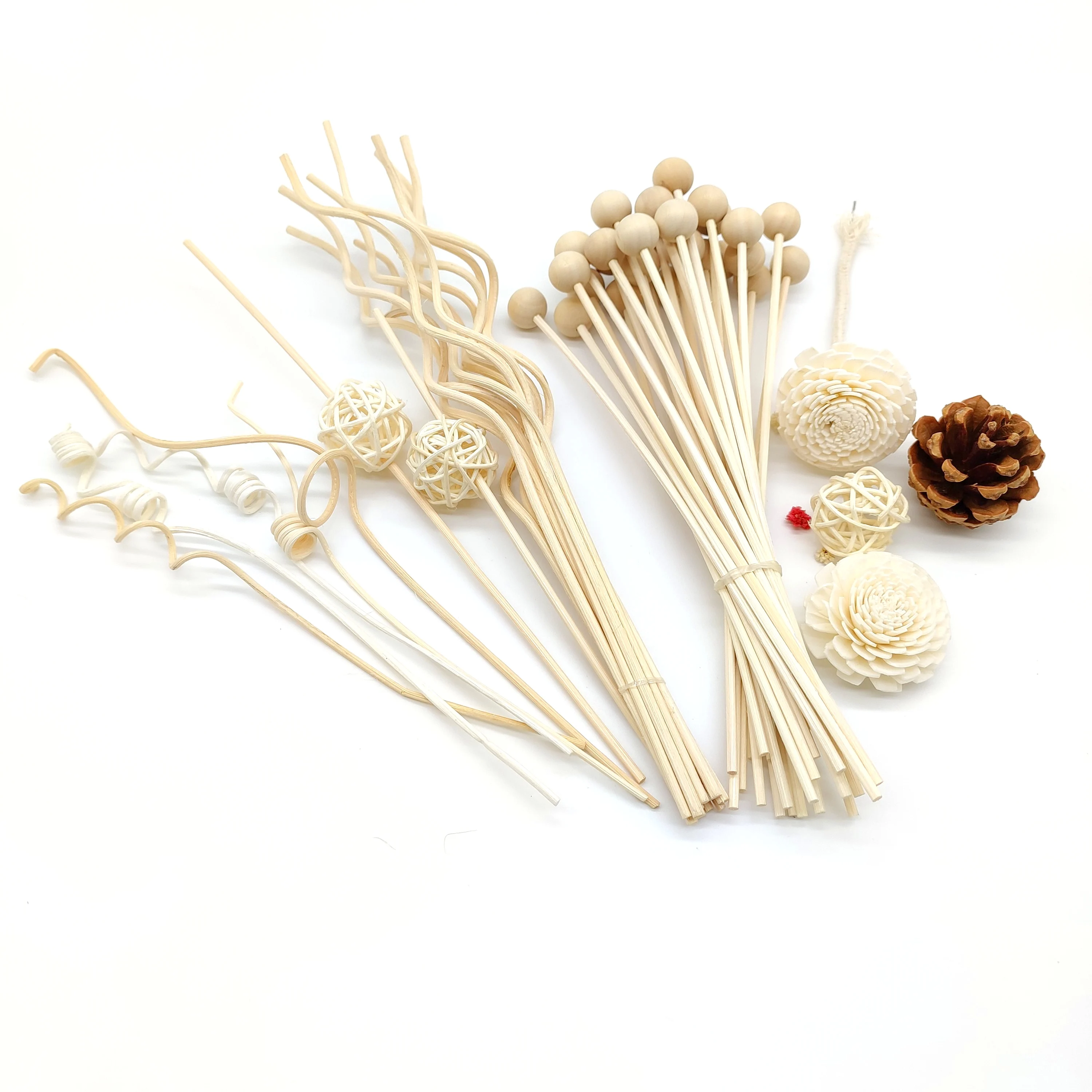 Eco-friendly Rattan Rods Reed Diffuser Stick Shaped Rattan Stick