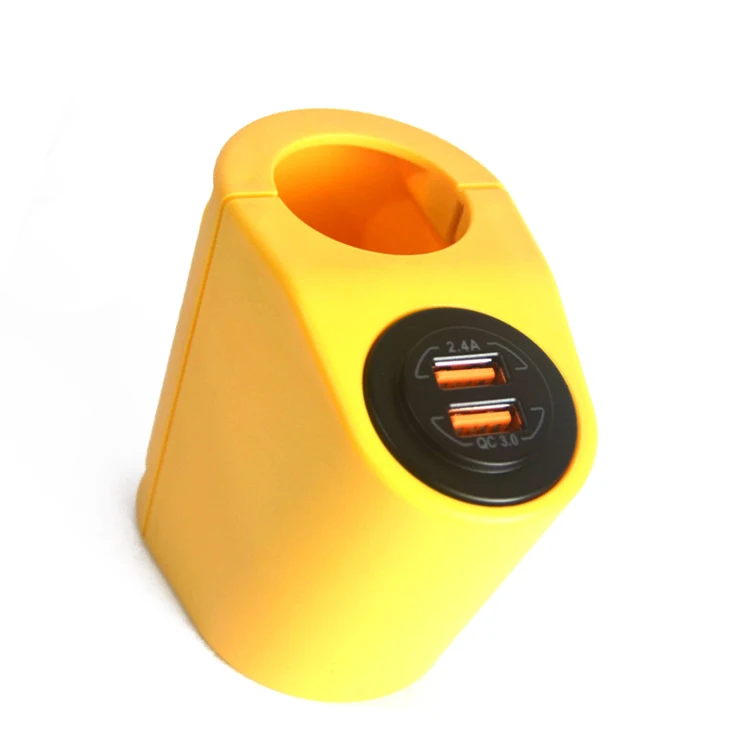 Quick Charge 3.0 USB Port Bus Charger Socket with bus handrail seat