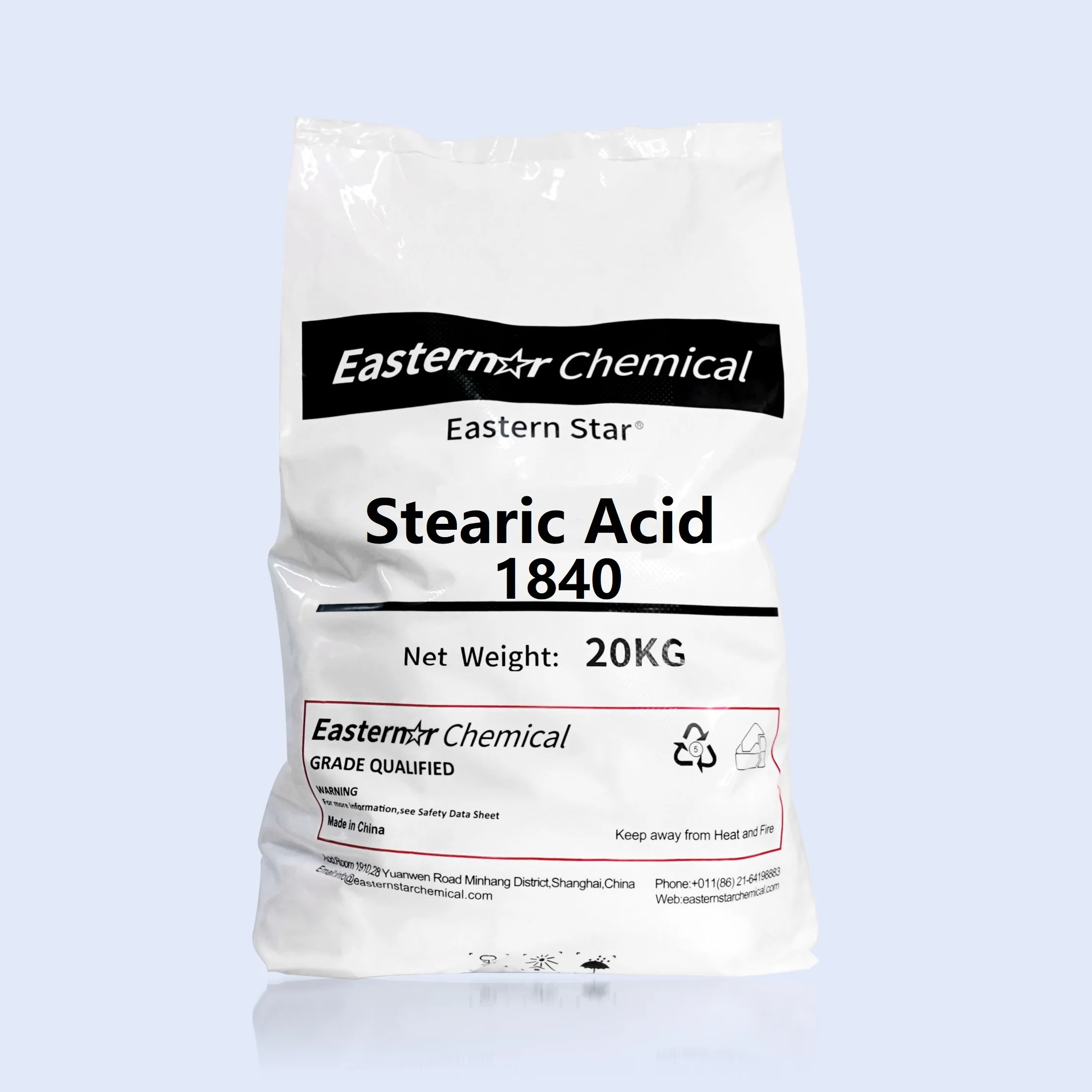 CAS 57-11-4 Industrial grade 40%-60% powder 1840 Stearic acid