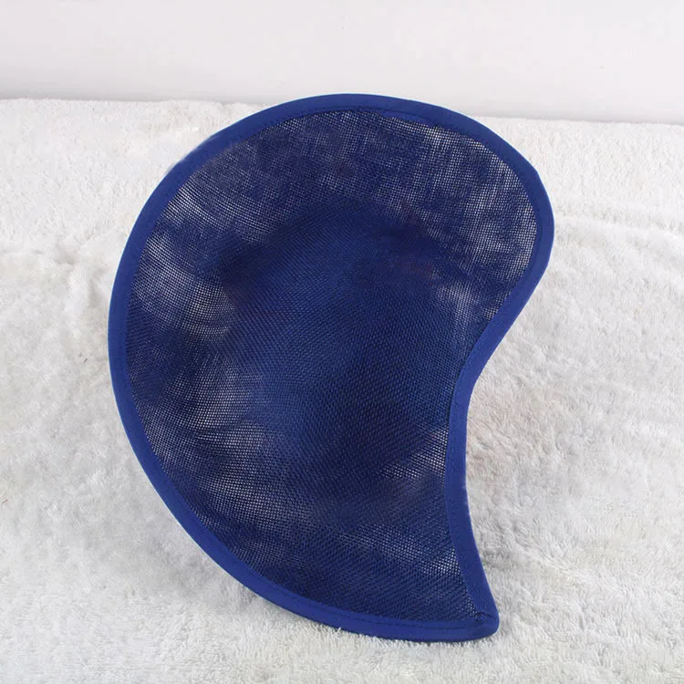 DIY Fashion women sinamay hats base Royal Ascot linenette meniscus shape fascinator hat base