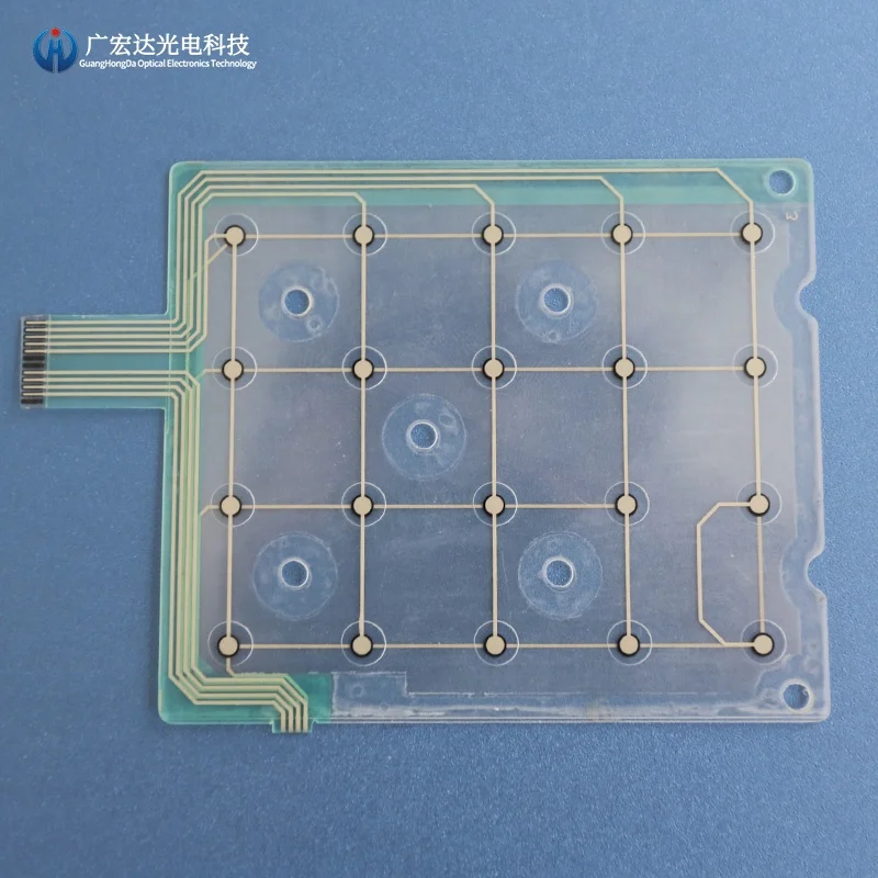 Good Quality For Touch Screen Membrane Switch Keypad With Overlay Graphic Design