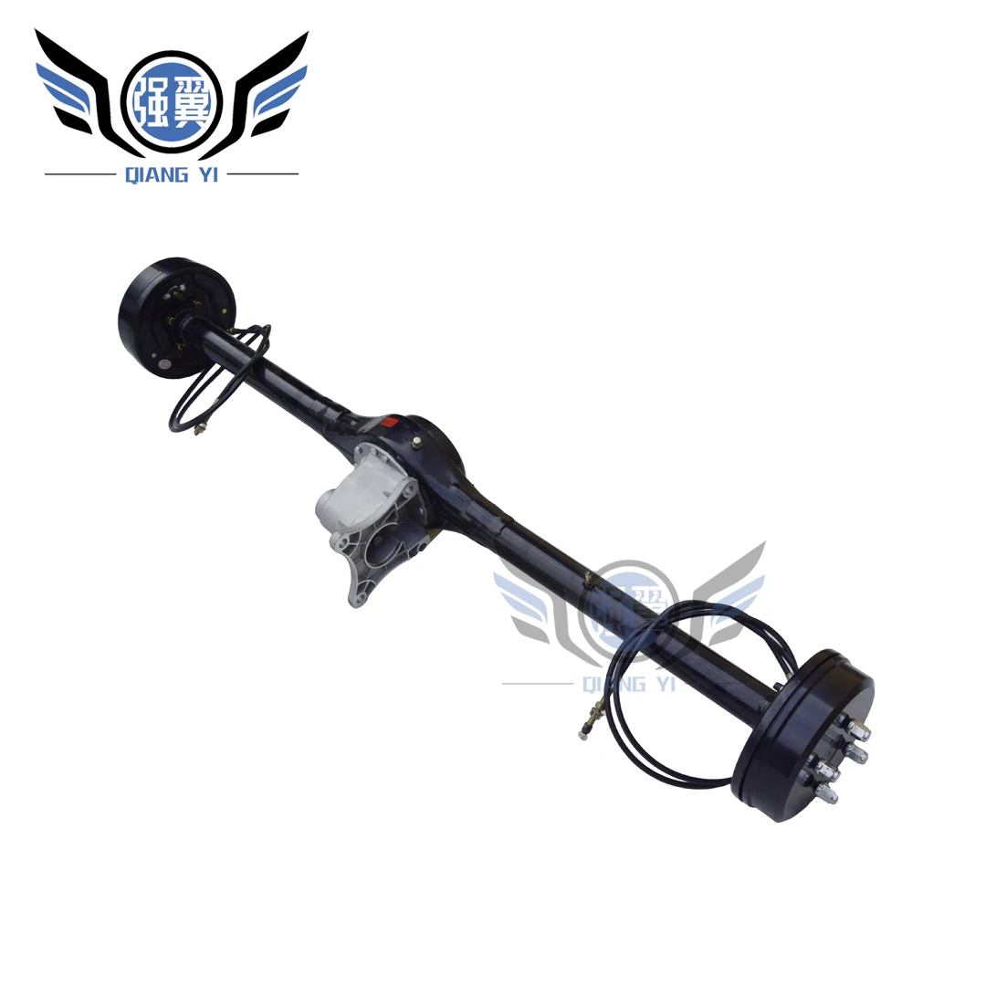 electric driven 3 wheels vehicle rear axle differential